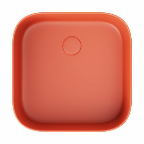 Раковина керамическая Omoikiri June 4972074 40х40 накладная цвет розовый