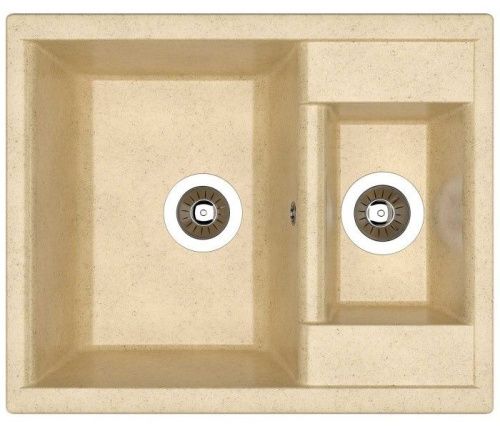 Кухонная мойка Dr.Gans Астра 620К 25.065.D0620.402 60х50 цвет бежевый поверхность матовая