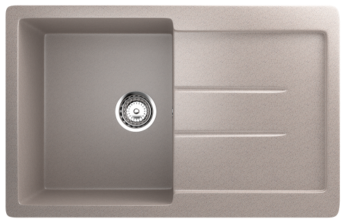 Кухонная мойка Ulgran Classic U-507-302 75х50 цвет бежевый