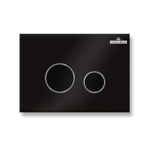 Клавиша смыва механическая Lavinia Boho RelFix 3805004B цвет черный/хром