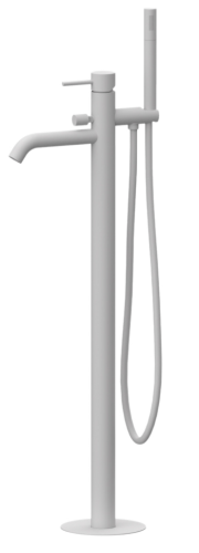 Смеситель для ванны Remer X Style X08BO напольный белый