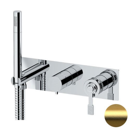 Смеситель для душа Remer Atelier AL97D3BG встраиваемый в стену золото