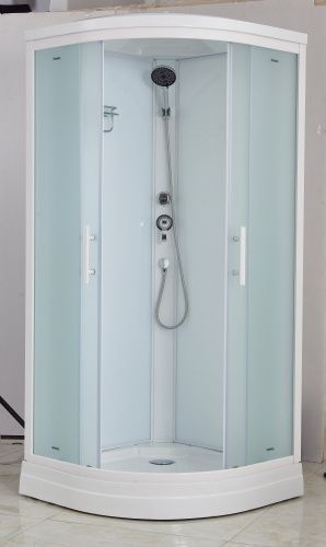 Душевая кабина Timo Imwei XDL-09W 90х90 четверть круга с крышей ориентация универсальная