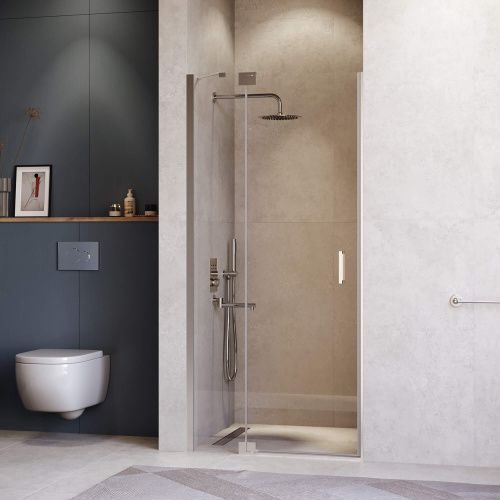 Душевая дверь RGW Hotel 350601409-11 90х200 стекло прозрачное профиль хром