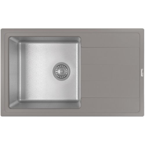 Кухонная мойка Florentina Комби 780 21.395.D0780.307 80х50 цвет серый поверхность матовая