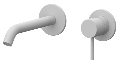 Смеситель для раковины Remer X Style X15PBO встраиваемый в стену белый