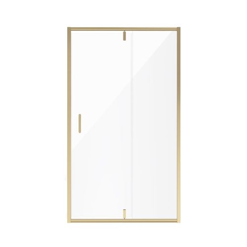 Душевая дверь Niagara Nova NG-43-10AG 100х195 стекло прозрачное профиль золото