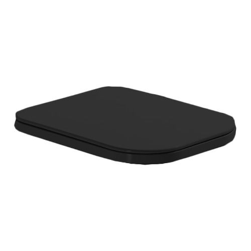 Крышка сиденье для унитаза Simas Henges HE004 nero matt/cr