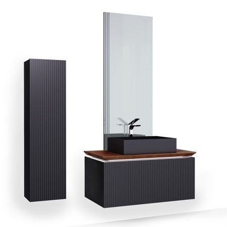 Зеркало с подсветкой Jorno STRONG Str.02.57/P/A 60х140 подвесное - фото 2