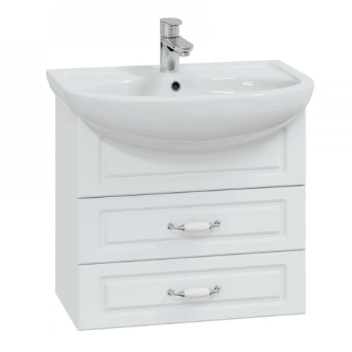 Тумба под раковину СанТа Верона 700191 60х30 подвесная цвет белый