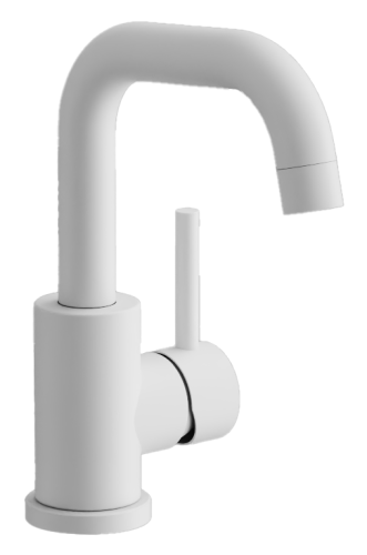 Смеситель BELZ B10810-8 на раковину белый