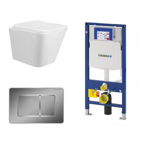 Сет унитаз + инсталляция + кнопка 111.300.00.5+FP.310.BSS.05+CR25200