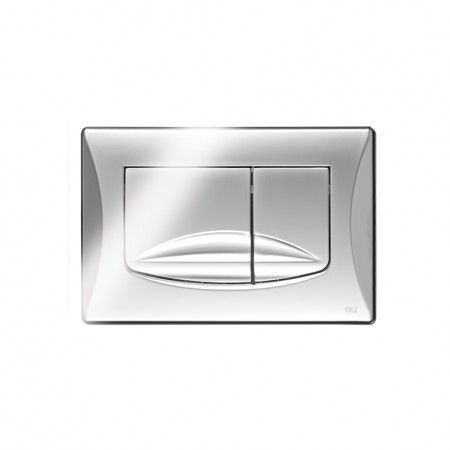 Клавиша смыва механическая Oli RIVER DUAL 638504 цвет хром