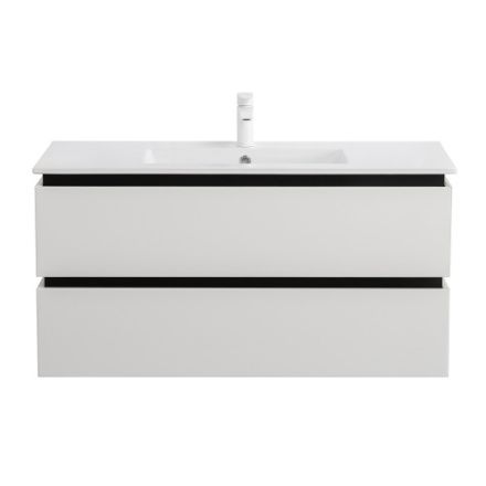 Тумба под раковину Cezares PLANE PLANE-1000-2C-SO-BL 100х50 подвесная цвет белый
