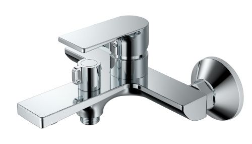 Смеситель для ванны и душа BELZ B60679 настенный хром