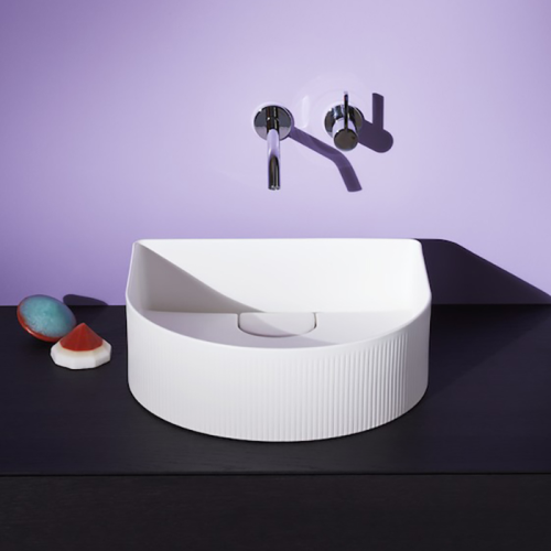 Раковина керамическая Laufen Sonar 8.1234.3.000.112.1 40 см накладная цвет белый без отверстий под смеситель