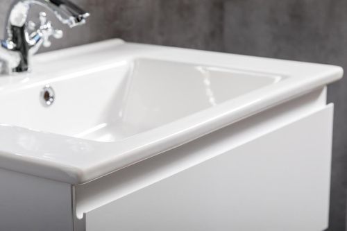 Тумба под раковину Armadi Art Capolda 849-065-W 60х50 подвесная цвет белый