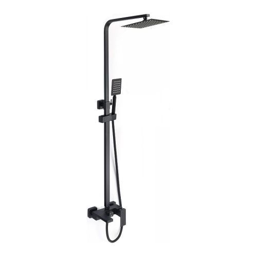 Душевая стойка D-Lin H10A24 настенная цвет черный