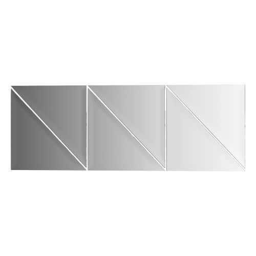 Зеркальная плитка Evoform Refractive BY 1513 20х20