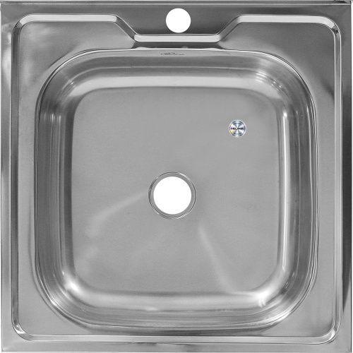 Кухонная мойка Melana 074 t (*20) 50х50 цвет хром поверхность матовая