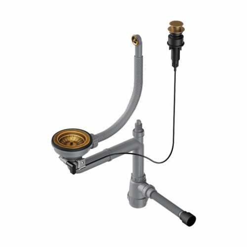 Слив-перелив Omoikiri WK-1-CL-R-A 4957092 латунь