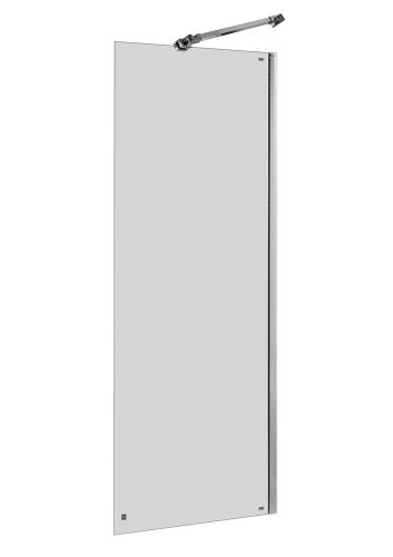 Душевая перегородка Roca CAPITAL 7.M440.9.012.M 90х195 стекло прозрачное профиль хром