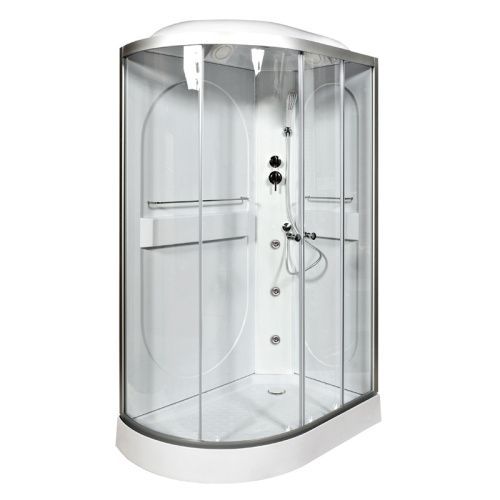 Душевая кабина AvaCan L602RGM 120х80 асимметричная с крышей ориентация правая