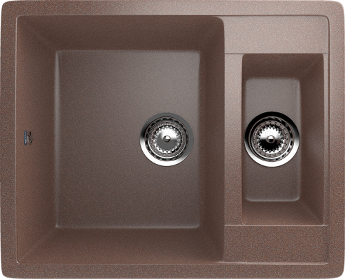 Кухонная мойка Ulgran Classic U-106-307 60х50 цвет коричневый