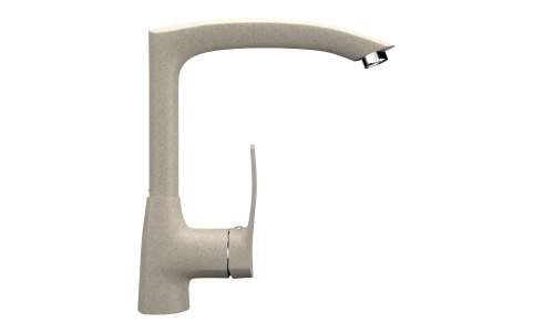 Смеситель для кухни Ulgran Classic U-005-328 на мойку бежевый