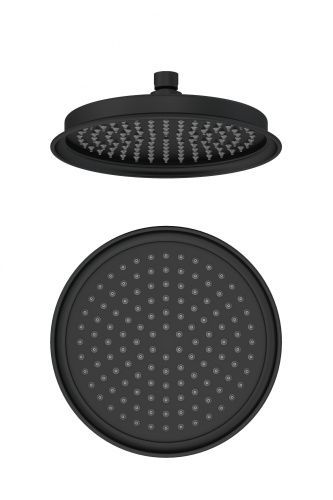 Верхний душ Wonzon & Woghand WW-88DP05-MB 25х25 черный