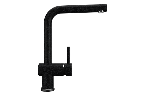 Смеситель для кухни Ulgran Classic U-022-308 на мойку черный