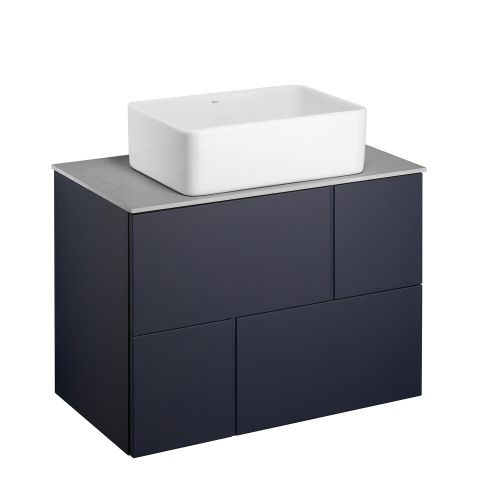 Тумба под раковину Roca Luna Z.RU93.0.776.7 80х50 подвесная цвет синий