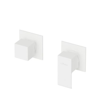 Смеситель Cezares PORTA PORTA-VDIM3-M-BIO встраиваемый в стену белый