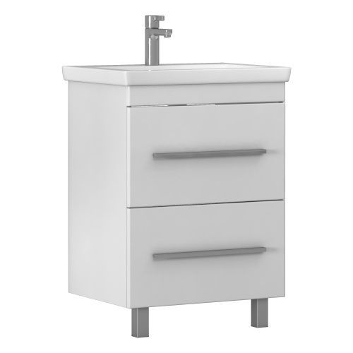 Тумба под раковину Vigo Land 020 70х40 напольная цвет белый