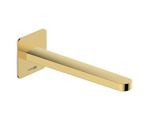 Излив Wasserkraft Neckar 2100 A279 встраиваемый в стену золото