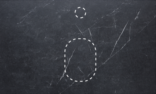 Столешница La Fenice Granite FNC-03-VS03-80 80х50 накладная цвет черный