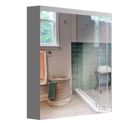 Зеркало-шкаф Azario Brest AZ-ZC-046CS 50х70 подвесной цвет черный