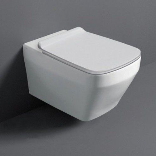 Чаша унитаза подвесная Simas Baden Baden BB18bi matt цвет белый без сиденья безободковая смыв торнадо