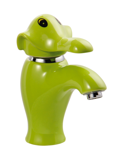 Смеситель Gid Aventura C054G на раковину зеленый