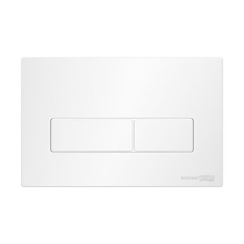 Клавиша смыва механическая Wasserkraft WH03 цвет белый