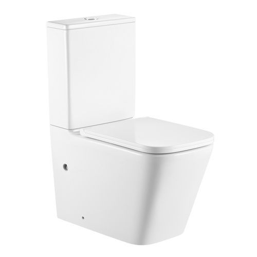 Унитаз-компакт напольный с бачком Iberica Blanca Toledo maxi IB.TLM.124.1B1 белый с сиденьем микролифт безободковый смыв торнадо