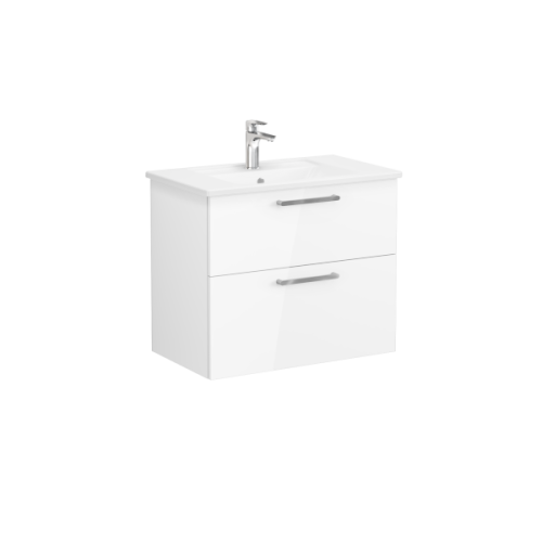 Тумба с раковиной Vitra Root 66306 80х50 подвесная цвет белый