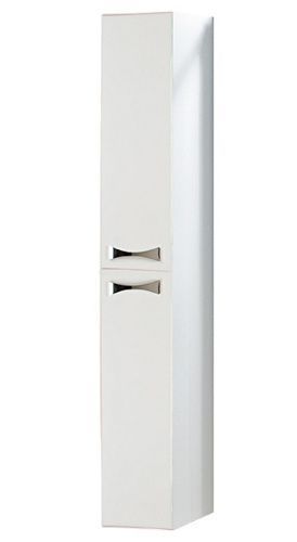 Шкаф-пенал Aquaton Диор 1A110803DR010 30х160 подвесной цвет белый