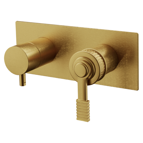 Смеситель для душа Remer Atelier AL93ZBG встраиваемый в стену золото