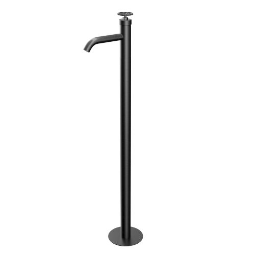Смеситель для раковины Remer Chrono CH18CFP напольный черный