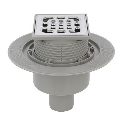 Душевой трап Azario AZZ15100 10х10 нержавеющая сталь