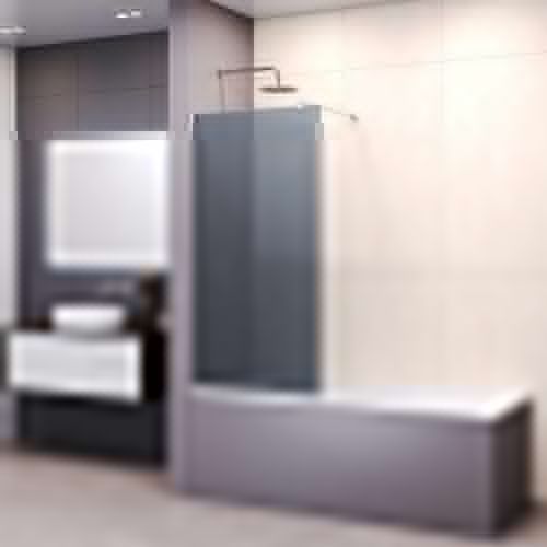 Душевая шторка на ванну RGW Screens 351105109-31 90х150 стекло тонированное профиль хром ориентация универсальная