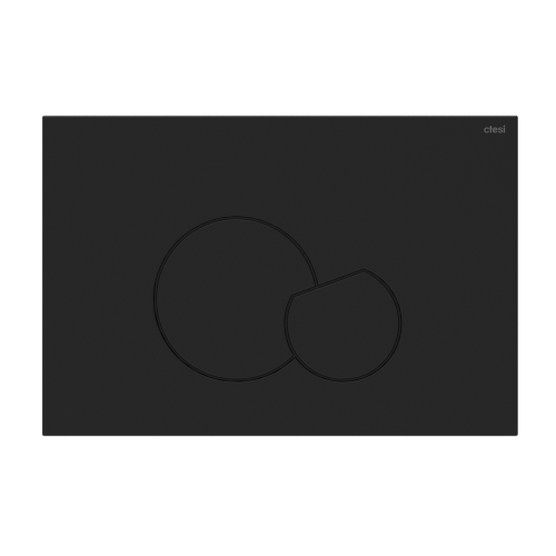 Клавиша смыва механическая Ctesi Thea Soft Touch BK0202161 цвет черный