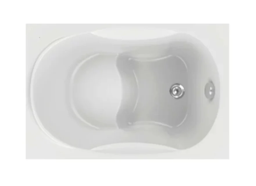 Ванна акриловая Bas Рио В 00047 120х70 пристенная прямоугольная с каркасом