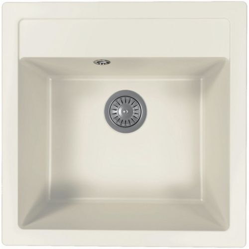 Кухонная мойка Florentina Липси 510 20.450.C0510.201 50х50 цвет белый поверхность матовая